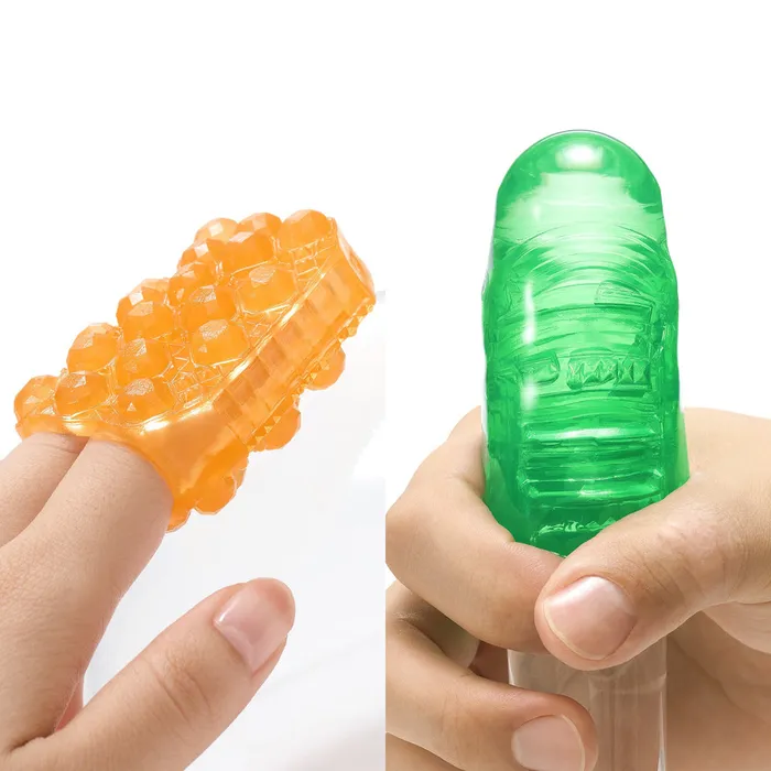 Tenga Male Sex Toys Tenga Uni Penis and Finger Sleeve Variety Pack