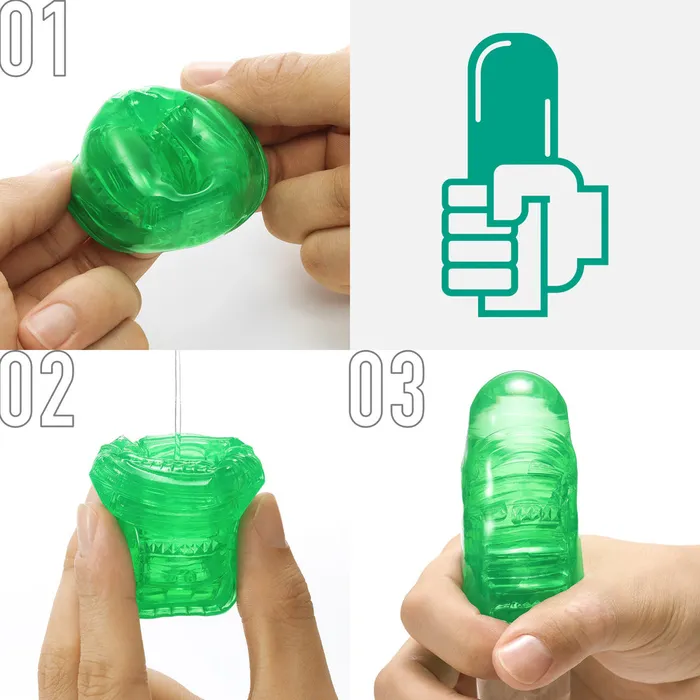 Tenga Male Sex Toys Tenga Uni Penis and Finger Sleeve Variety Pack