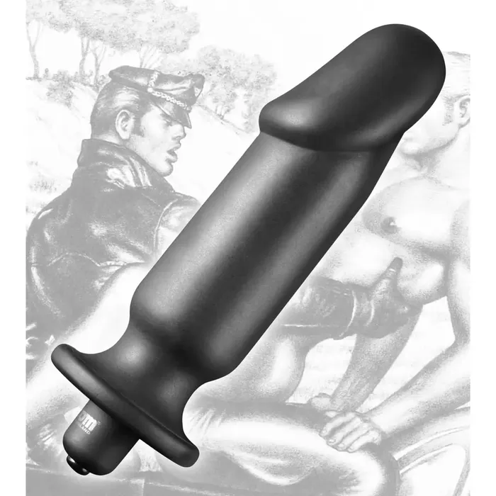 Tom of Finland Male Sex Toys Tom Of Finland Silicone Vibrating Anal Plug