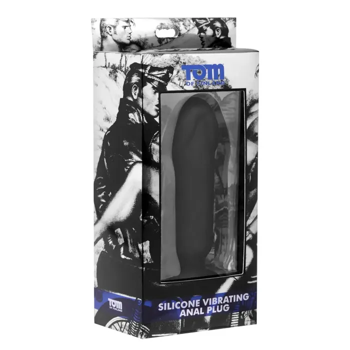 Tom of Finland Male Sex Toys Tom Of Finland Silicone Vibrating Anal Plug