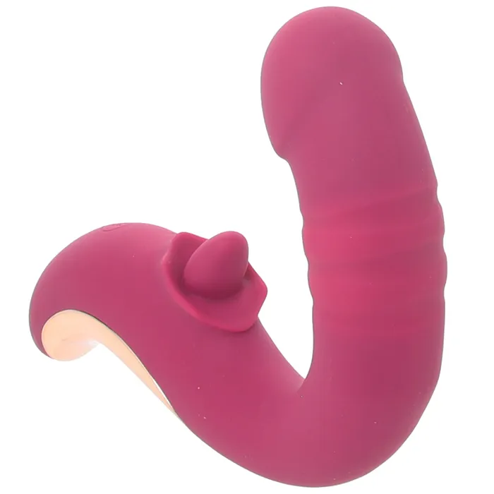 Vibrators XR Brands Lickgasm Tease Please Vibe