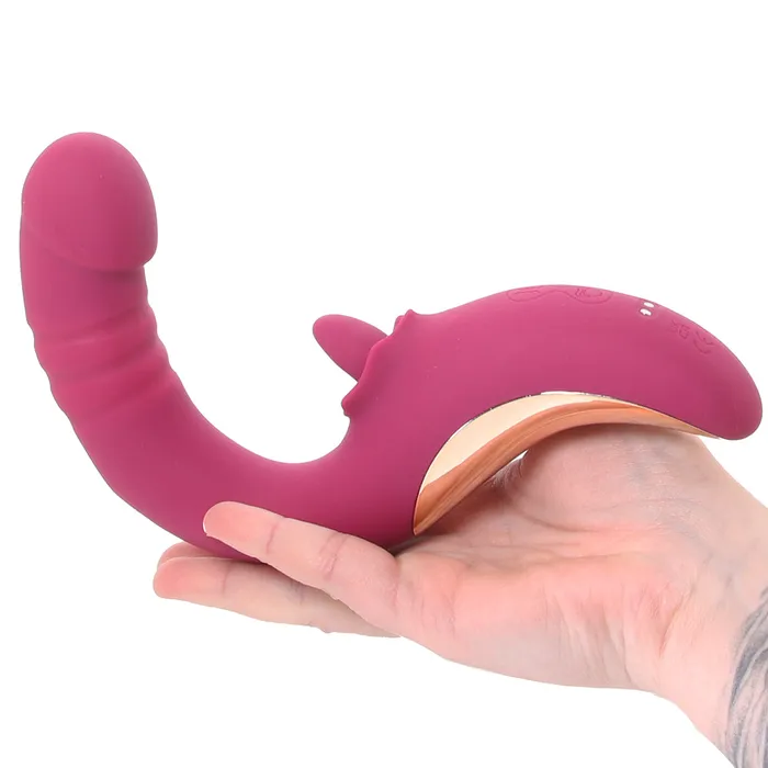Vibrators XR Brands Lickgasm Tease Please Vibe