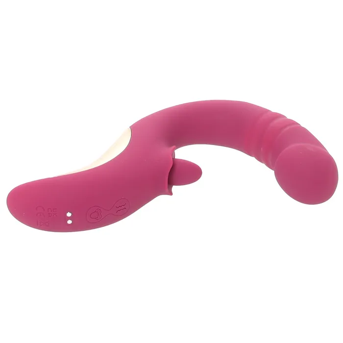 Vibrators XR Brands Lickgasm Tease Please Vibe