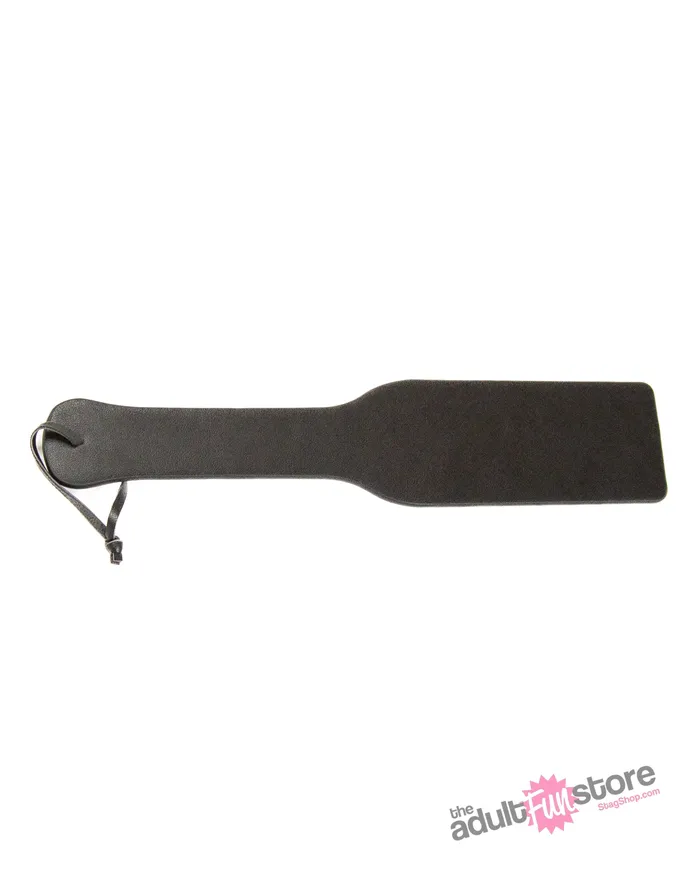 Anal NS Novelties NS Novelties Bondage Couture Faux Leather Paddle Black