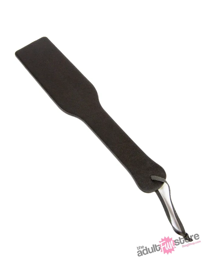 Anal NS Novelties NS Novelties Bondage Couture Faux Leather Paddle Black