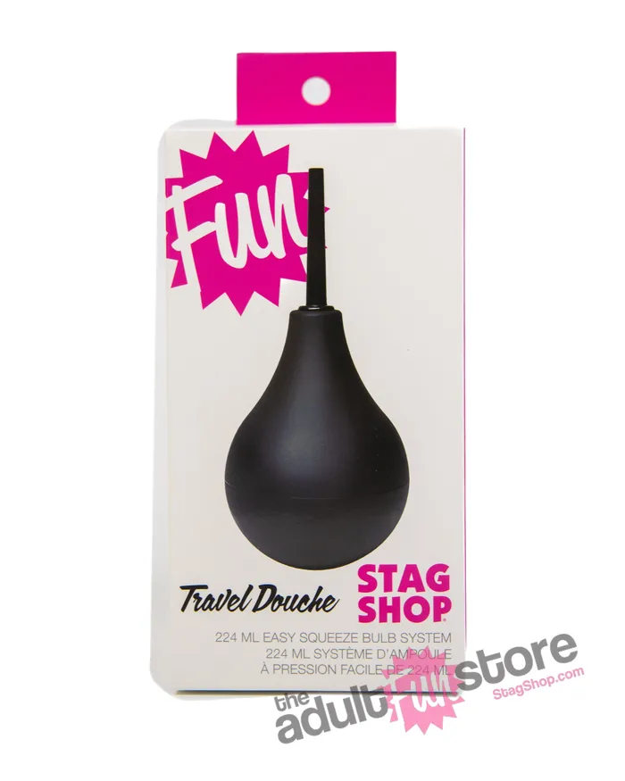 Anal Stag Shop Stag Shop Travel Douche Black