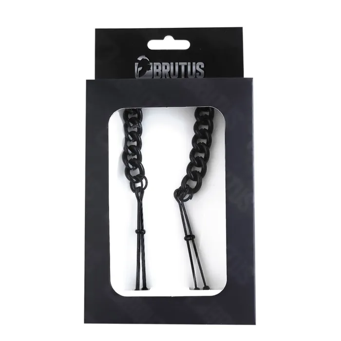 Brutus Tweezer Nipple Clamps Black BRUTUS Anal
