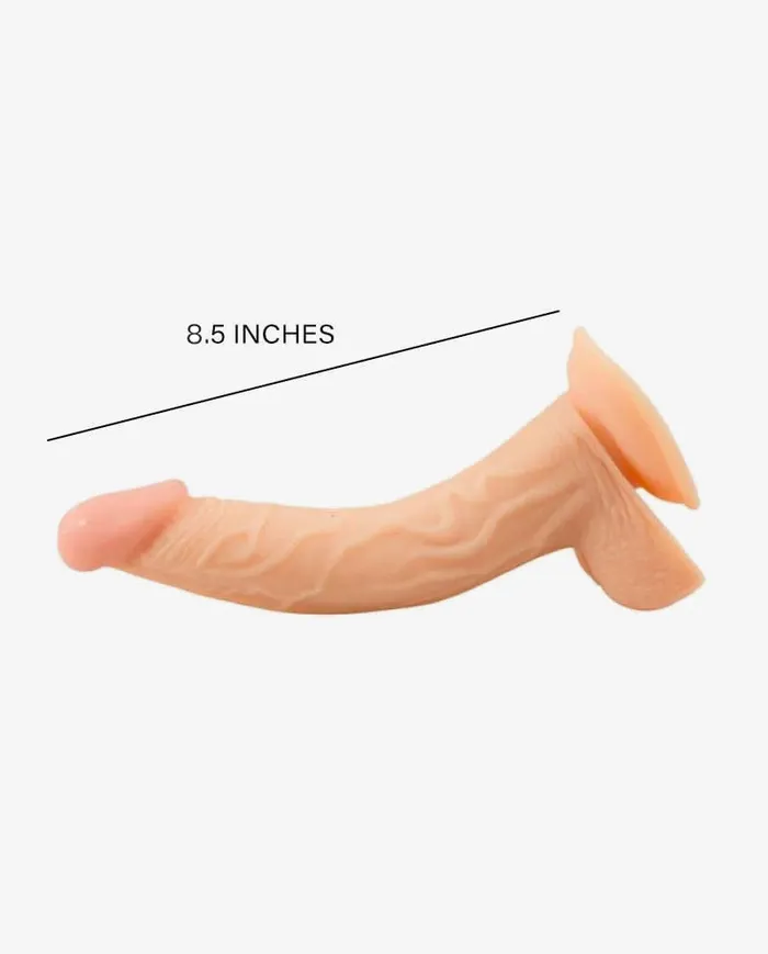 Curved Realistic StrapOn Dildo Adultskart Female Sex Toys