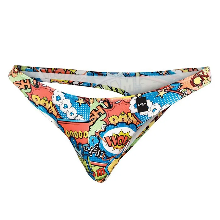 CUT 4 MEN Female Sex Toys C4M Soft Stretch Ergonomic Mens Thong Provocative Cartoon