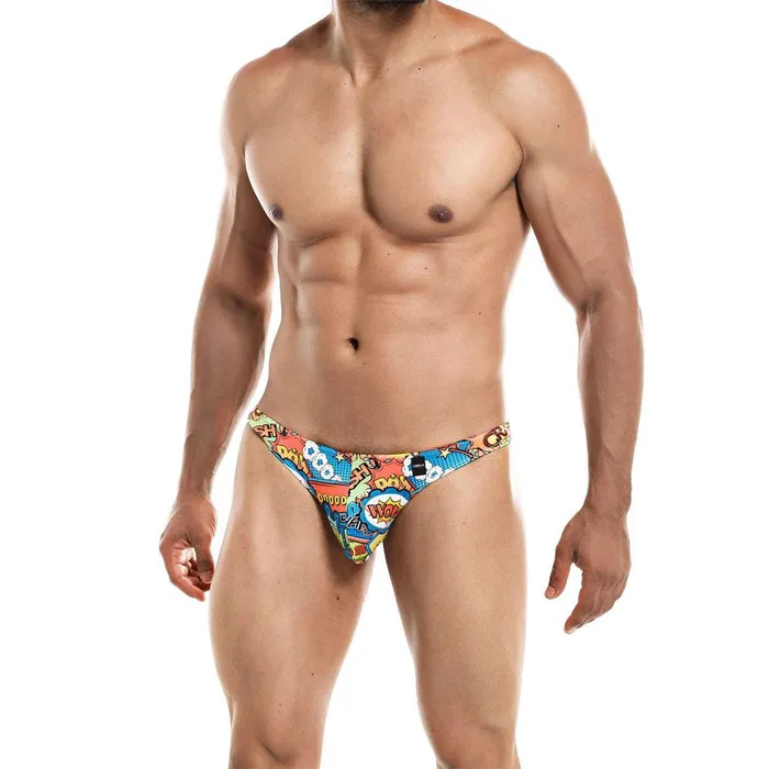 CUT 4 MEN Female Sex Toys C4M Soft Stretch Ergonomic Mens Thong Provocative Cartoon