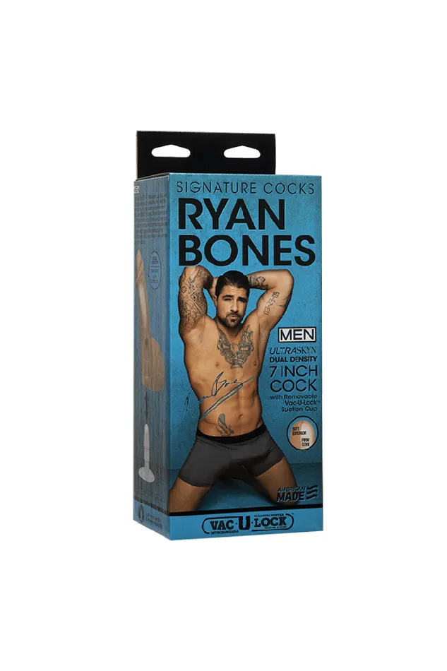 Dildos Doc Johnson Doc Johnson Signature Cocks Ryan Bones 7 Inch Cock Beige