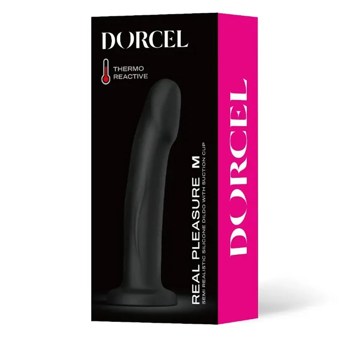 Dorcel Real Pleasure Dildo Medium Black DORCEL Dildos