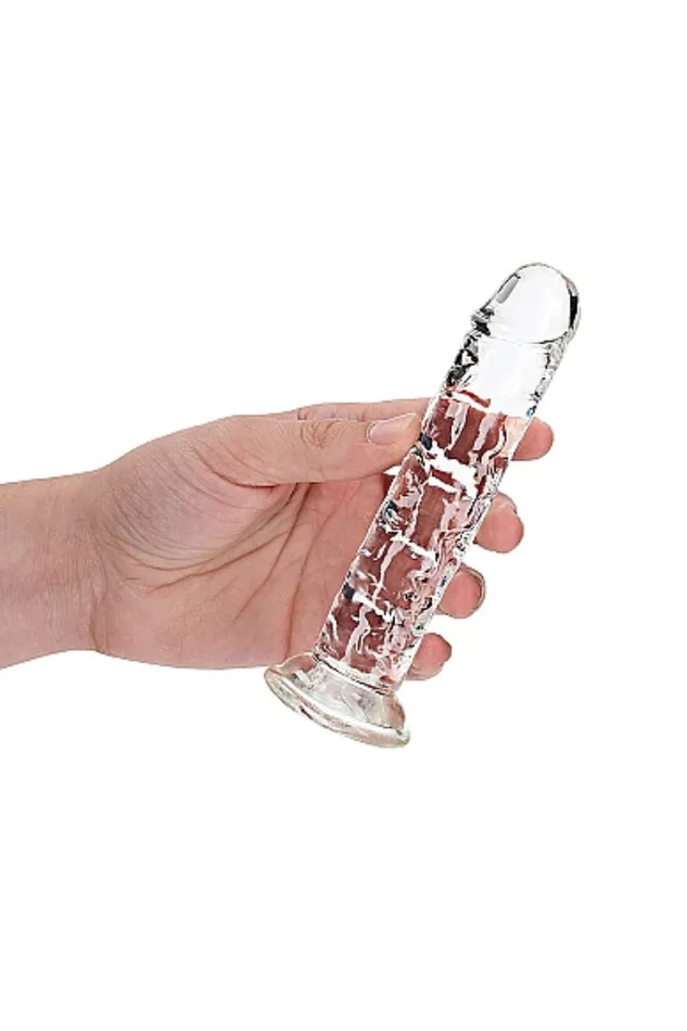 Female Sex Toys Shots Toys Shots Toys RealRock 6 Realistic Dildo with Suction Cup Clear