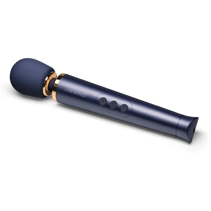LE WAND Le Wand Petite Rechargeable Wand Massager Navy Female Sex Toys