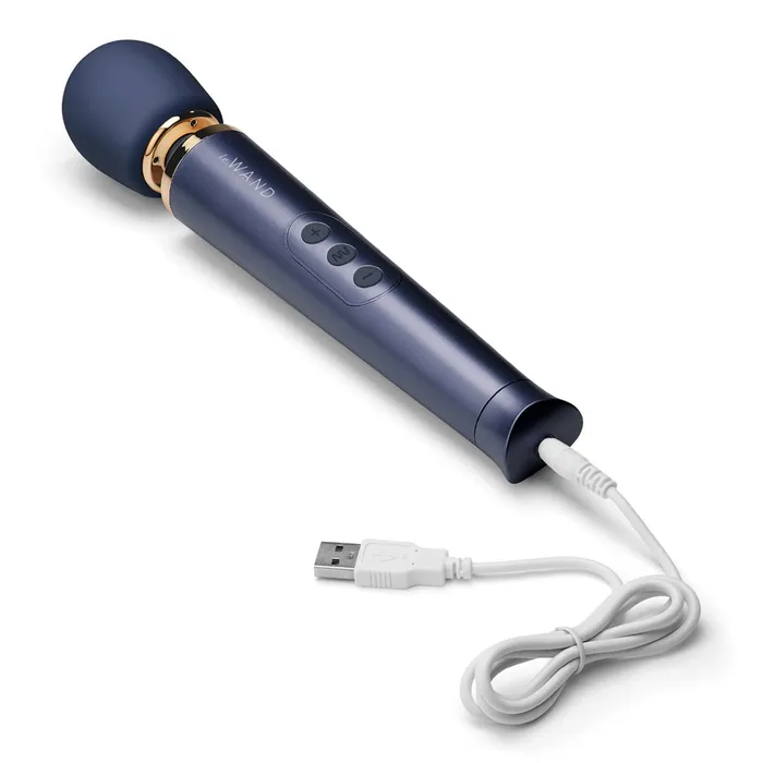 LE WAND Le Wand Petite Rechargeable Wand Massager Navy Female Sex Toys