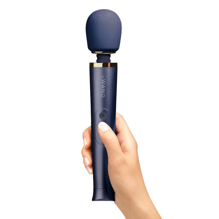 LE WAND Le Wand Petite Rechargeable Wand Massager Navy Female Sex Toys