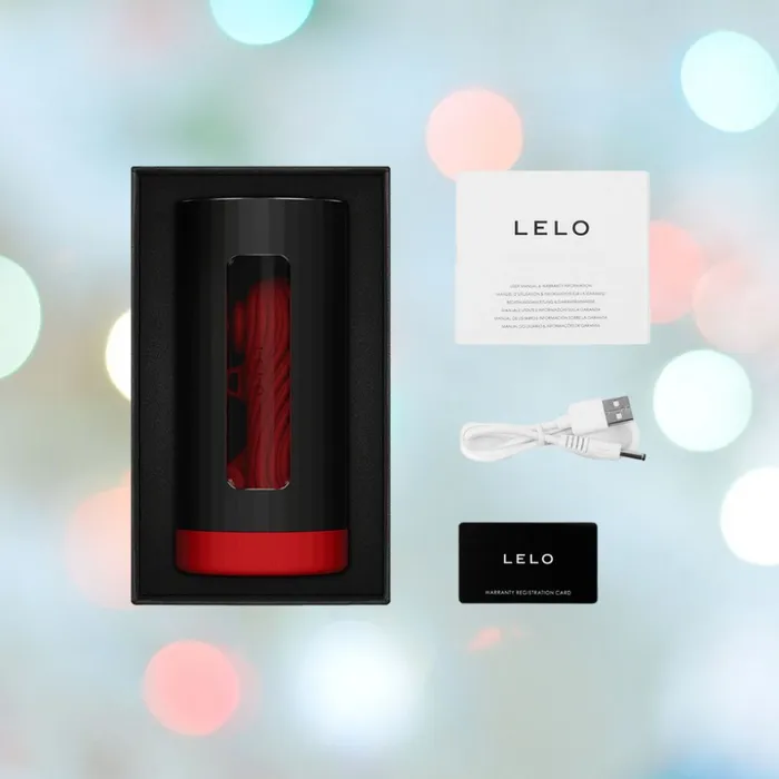 LELO LELO F1S V3 XL Male Masturbator Red Male Sex Toys