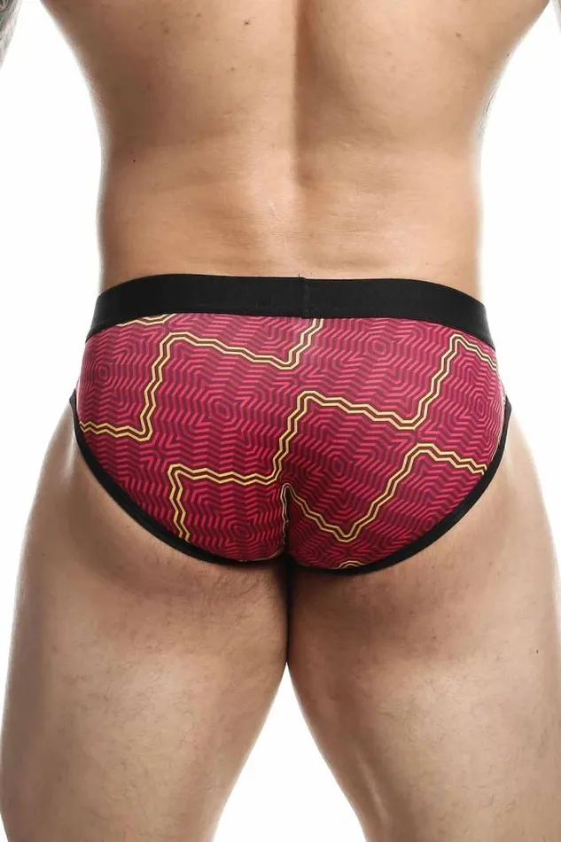 Male Basics Sexy Pouch Brief Red MBH03 Male Basics Vibrators