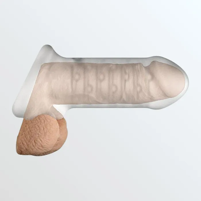 Male Sex Toys Doc Johnson Optimale THICK Penis Extender With Ball Strap