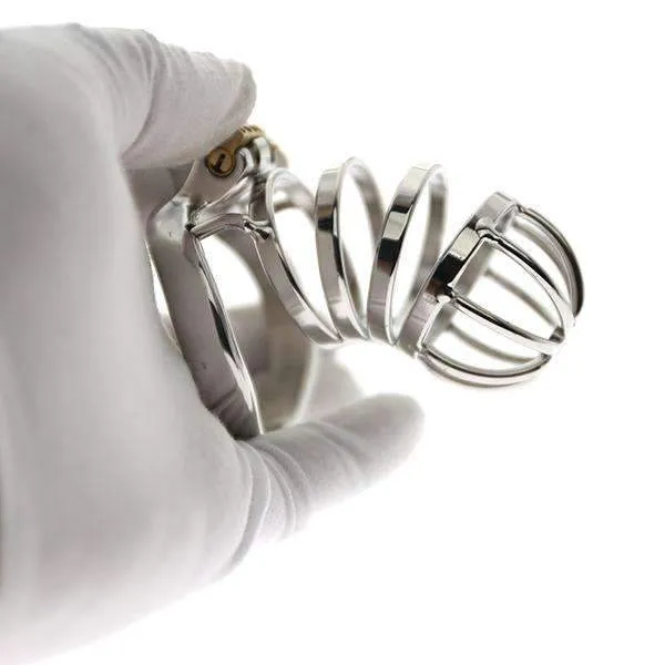 Male Sex Toys Steel Chastity cage Short Standard Long Sizes Oxyshop