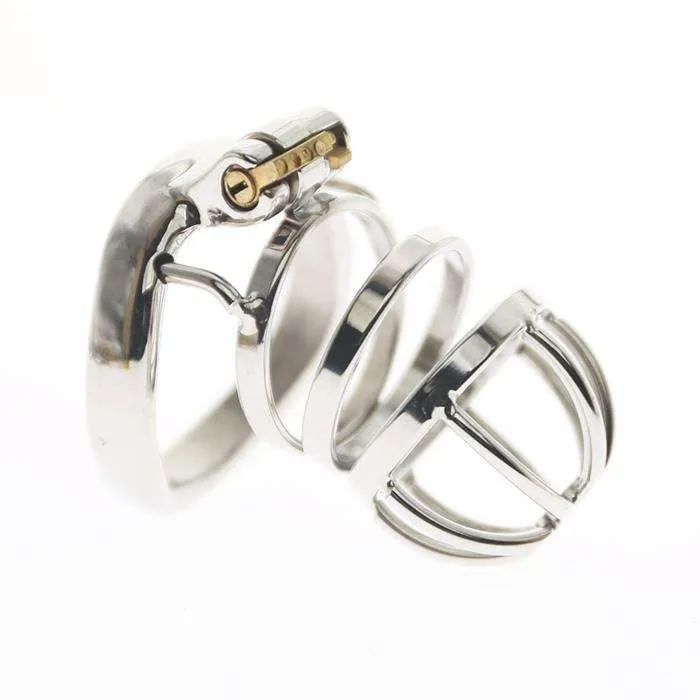 Male Sex Toys Steel Chastity cage Short Standard Long Sizes Oxyshop