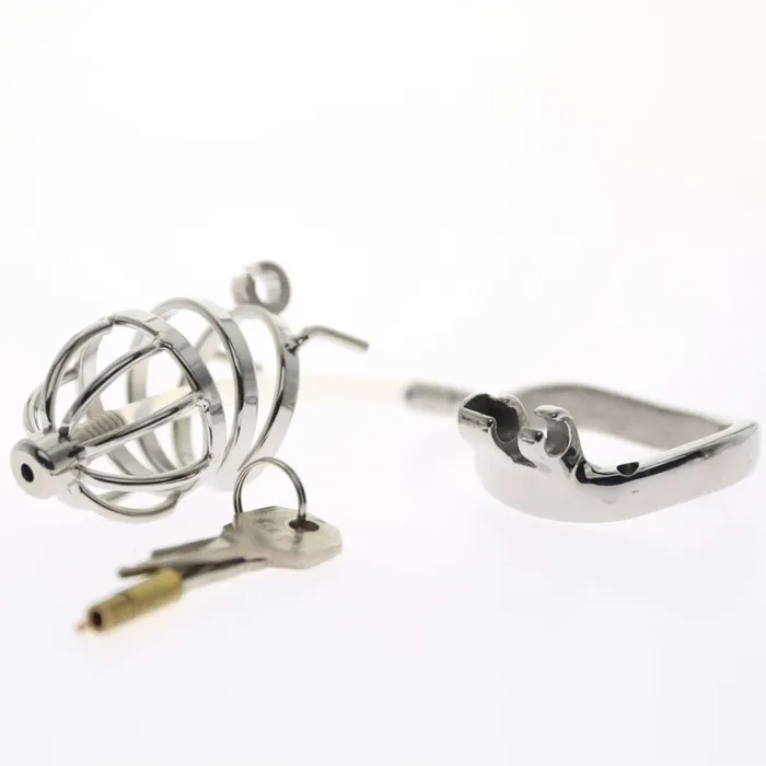 Male Sex Toys Steel Chastity cage Short Standard Long Sizes Oxyshop