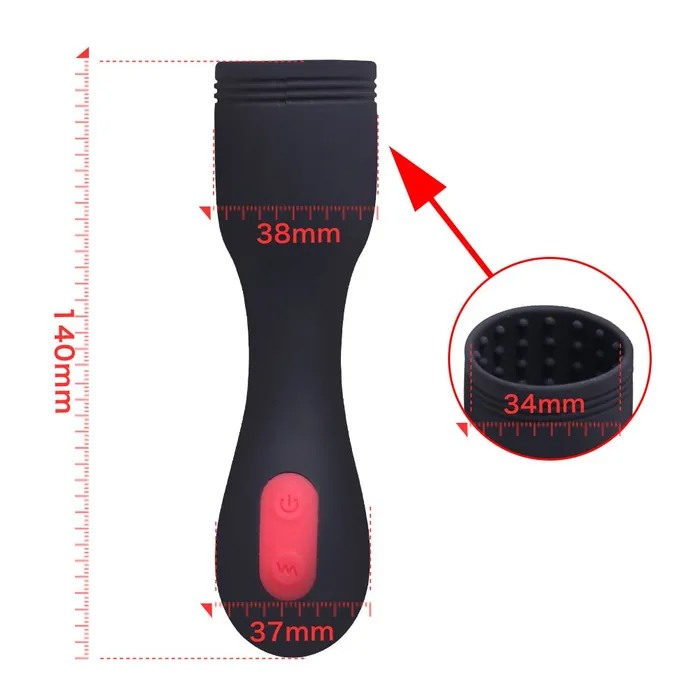 Oxyshop Female Sex Toys The Glans handler Vibrating Penis Head Vibrator