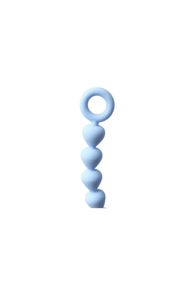 Sex In The Shower Waterproof Anal Beads Blue Sex In The Shower Anal