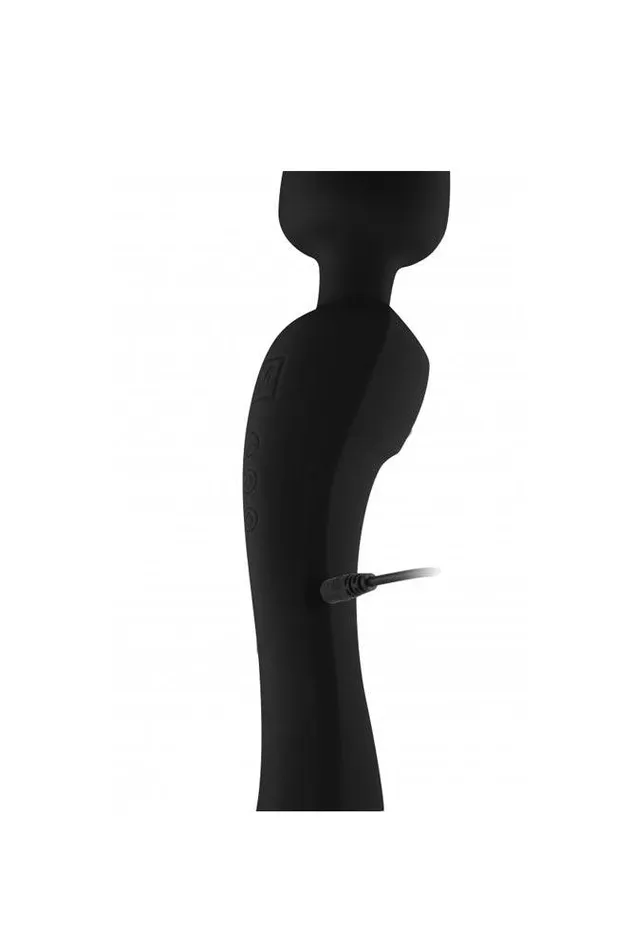 Shots Toys Vibrators Shots Toys Flowing Wand Black