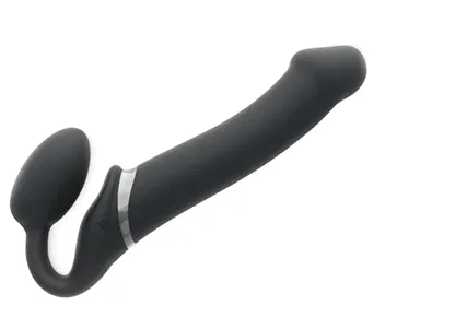 STRAP ON ME Female Sex Toys Strap On Me Strapless Bendable Remote Vibrating Strap On XL Purple