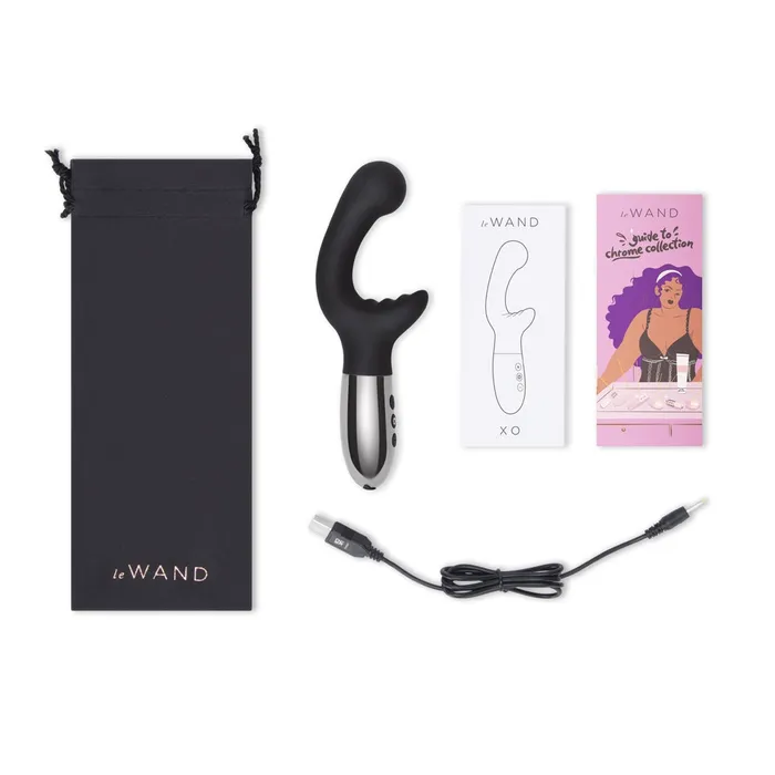 Vibrators LE WAND Le Wand Chrome XO Black