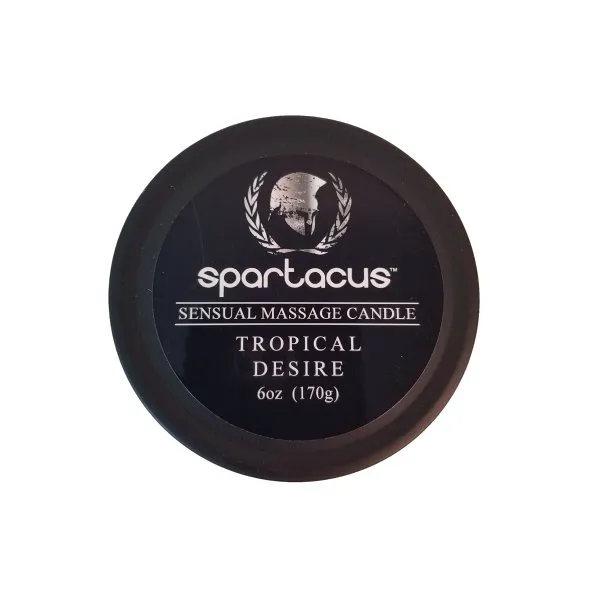 Vibrators Spartacus Sensual Massage Candle Tropical Desire SPARTACUS