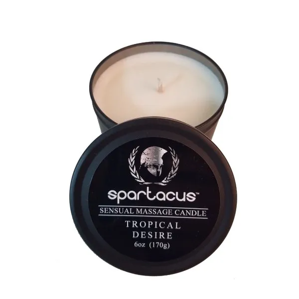 Vibrators Spartacus Sensual Massage Candle Tropical Desire SPARTACUS