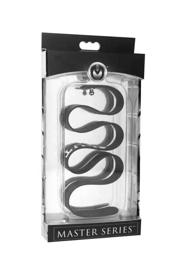 XR Brands Master Series SLUT Silicone Collar Black XR Brands Anal