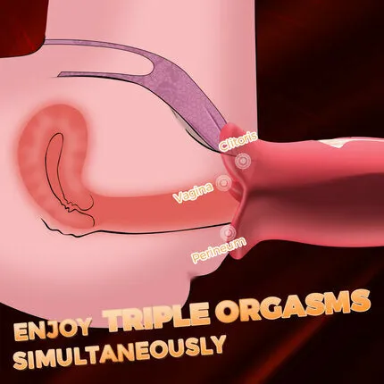 AcmeJoy Female Sex Toys Ramsdell 10 Biting Modes 10 Vibrating Speeds Stimulate Nipple Clitoral Women Vibrator