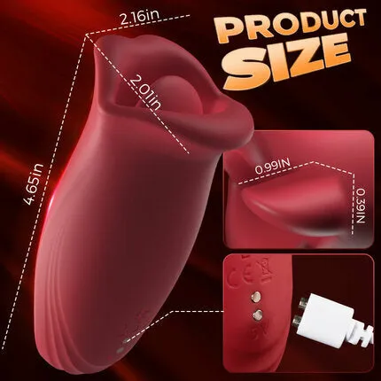 AcmeJoy Female Sex Toys Ramsdell 10 Biting Modes 10 Vibrating Speeds Stimulate Nipple Clitoral Women Vibrator