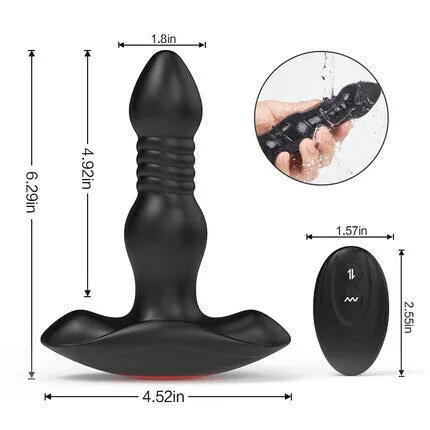 AcmeJoy Male Sex Toys AcmeJoy Thrusting App Control Prostate Massager