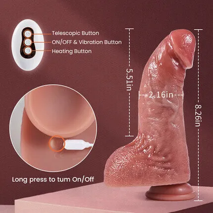 AcmeJoy Male Sex Toys Warrior CShaped 10 Swinging Vibrations Prostate Massager for Men Couple Gay P and G Spot Stimulation Realistic Anal Dildo Set