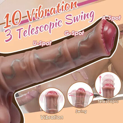 Acmejoy Telescopic Swing Dildo 775 Inch AcmeJoy Anal