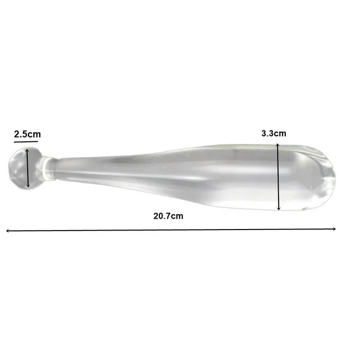 Batter up Glass Dildo Baseball Mens Prostate Lovegasm Dildos