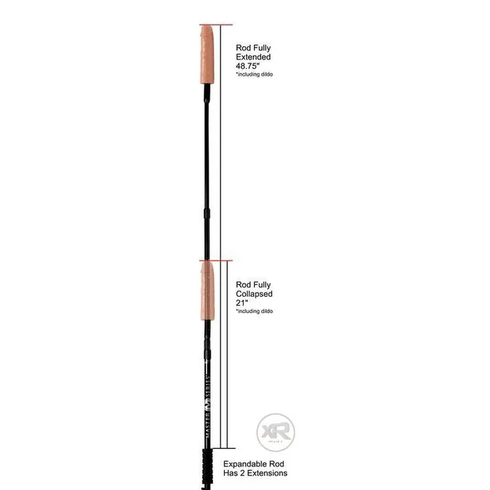 Dick Stick Expandable Dildo Rod Master Series Dildos