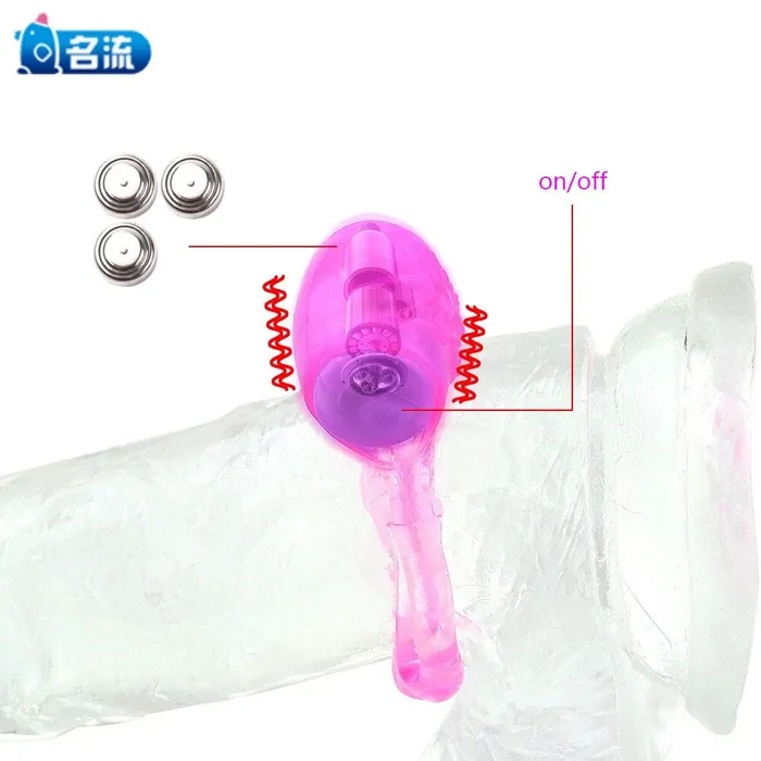 Female Sex Toys Bullet Vibrator Penis Vibrating Ring Delay Ejaculation Adult Sex Toys for Men Male Clitoris Massager Cock Silicone Rings 09 LAZADASEXTOYS