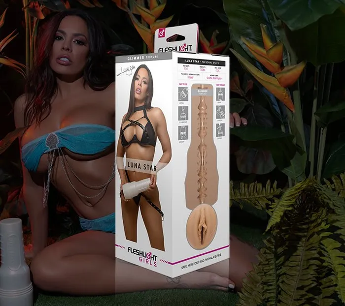 Fleshlight Vibrators Luna Star Glimmer Combo
