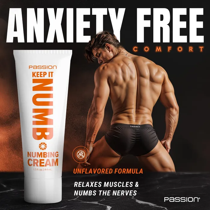 Keep it Numb Numbing Cream Passion Male Sex Toys