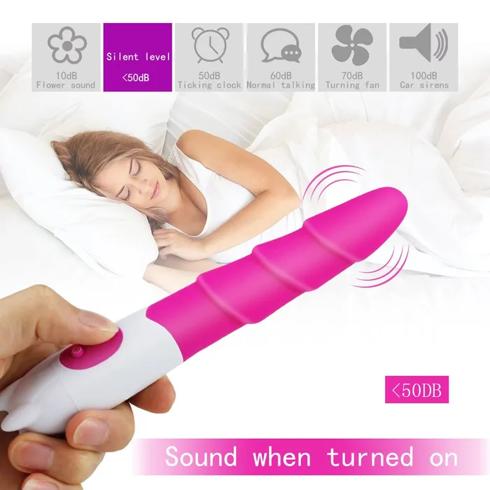 LAZADASEXTOYS Female Sex Toys 10 Speed Vibrators Sex Toys for Women Dildo Vibrating Bullet Silicone G Spot Massager Clitoris Stimulator Sex Products
