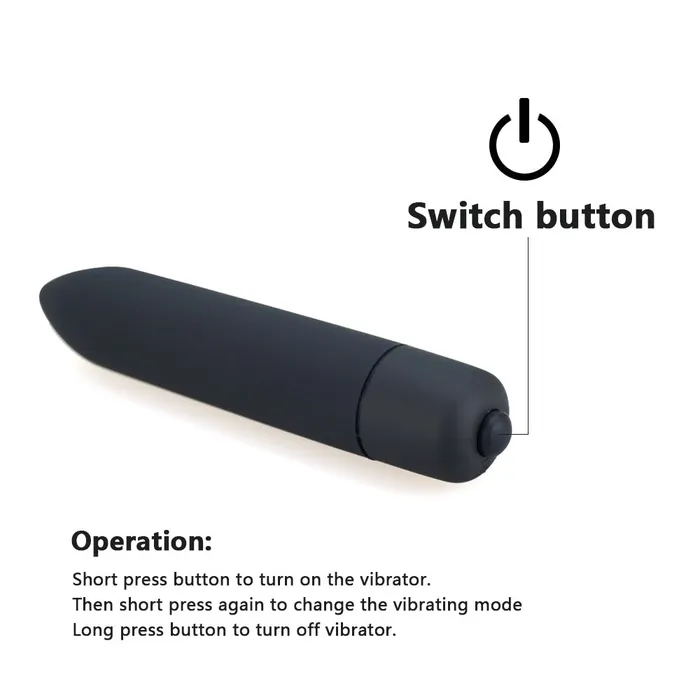 LAZADASEXTOYS Female Sex Toys Mini Bullet Vibrator Sex Toy for Women 10 Speeds G Spot Vibration Vagina Vibrator Clitoris stimulator Female Massager Adult Toys
