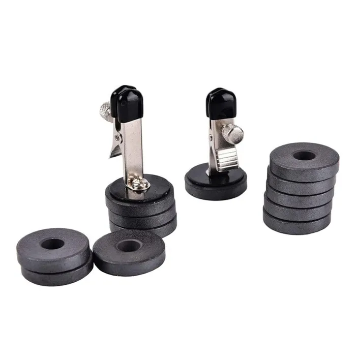 Lovegasm Female Sex Toys Magnetic Discs Weighted Clamps