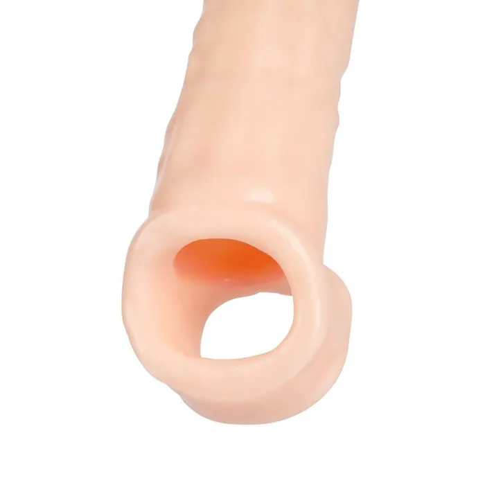 Lovegasm Optimum Satisfaction Penis Enlargement Silicone Sleeve Male Sex Toys