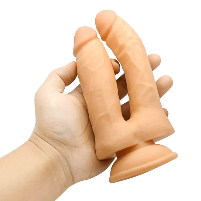Male Sex Toys Ass and Pussy Stuffing Double Penetration Realistic Sided Ended Lovegasm