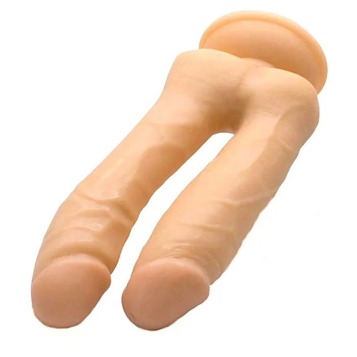 Male Sex Toys Ass and Pussy Stuffing Double Penetration Realistic Sided Ended Lovegasm